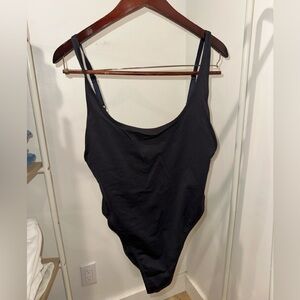 SKIMS Onyx One-Piece Swimsuit